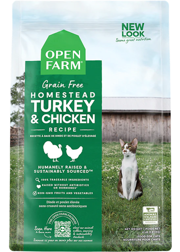 Open Farm | Homestead Turkey & Chicken | Dry Cat Food Near Me Toronto | ARMOR THE POOCH