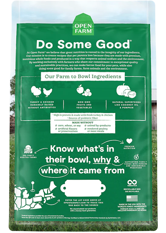 Open Farm | Homestead Turkey & Chicken | Dry Cat Food Near Me Toronto | ARMOR THE POOCH