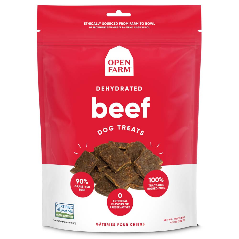 Open Farm - NEW! Soft and Chewy Grass Fed Beef Treat