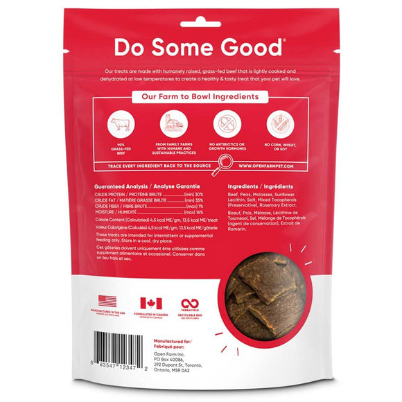 Open Farm - NEW! Soft and Chewy Grass Fed Beef Treat