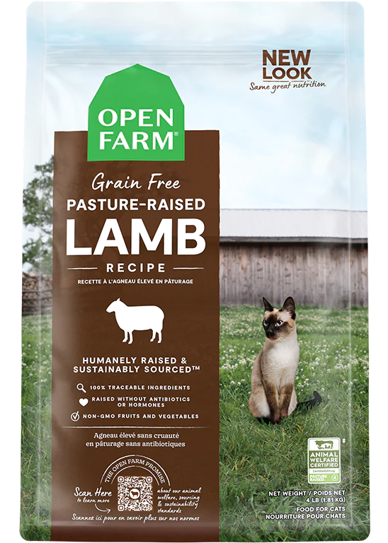Open Farm | Pasture Raised Lamb | Dry Cat Food Near Me Markham | ARMOR THE POOCH