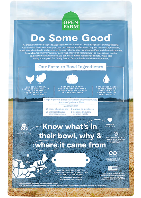 Open Farm | Small Breed Ancient Grain | Dry Dog Food Near Me | ARMOR THE POOCH