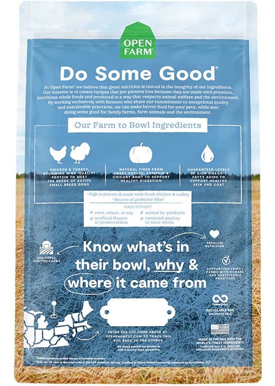 Open Farm | Small Breed Grain-Free Dry Dog Food Near Me | ARMOR THE POOCH