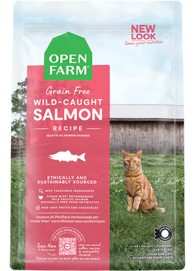 Open Farm | Wild Caught Salmon | Dry Cat Food Near Me | ARMOR THE POOCH