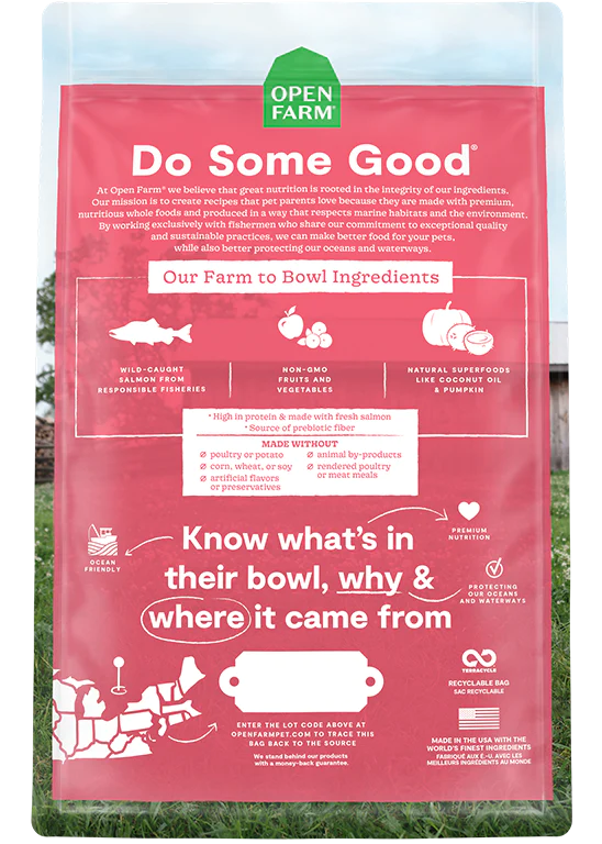 Open Farm | Wild Caught Salmon | Dry Cat Food Near Me | ARMOR THE POOCH