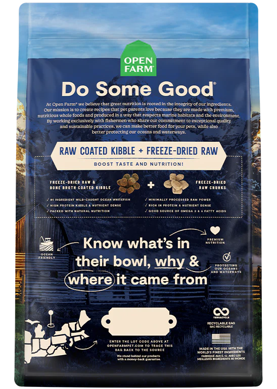 Open Farm | Wild Ocean Ancient Grain RawMix | Dry Dog Food Near Me Toronto | ARMOR THE POOCH