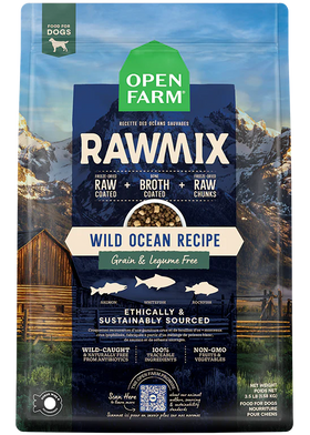 Open Farm | Wild Ocean Grain Free RawMix | Dry Dog Food Near Me | ARMOR THE POOCH