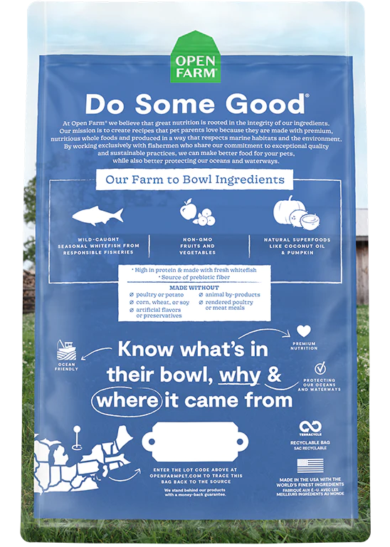 Open Farm - Catch of the Season Whitefish (Dry Cat Food)