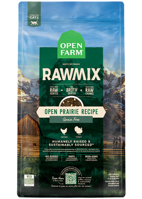 Open Farm | Open Prairie Grain-Free RawMix | Dry Cat Food Near Me Toronto | ARMOR THE POOCH