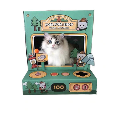 POM POM SHOP - Cat Scratcher - Forest Video Arcade
