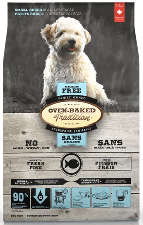 Oven-Baked Tradition - Grain-Free Food For Small Breed Dogs Of All Life Stages - Fish