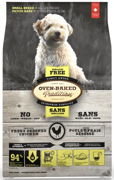 Oven-Baked Tradition - Grain-Free Food For Small Breed Dogs Of All Life Stages - Chicken