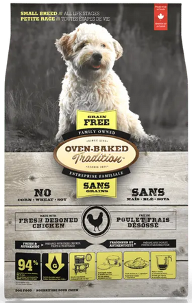 Oven-Baked Tradition - Grain-Free Food For Small Breed Dogs Of All Life Stages - Chicken