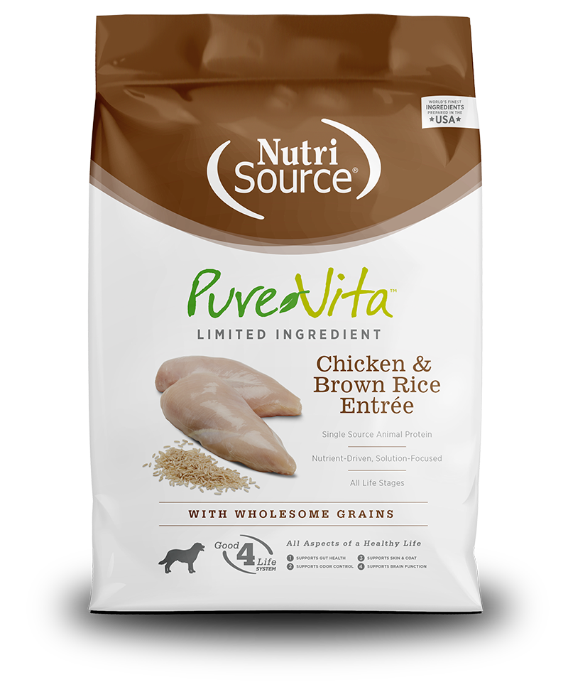 PureVita - Chicken & Brown Rice Entrée (Dry Dog Food)