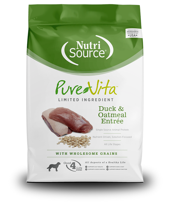 PureVita - Duck & Oatmeal Entrée (Dry Dog Food)