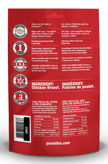 Purebites - Chicken Breast Dog Treats