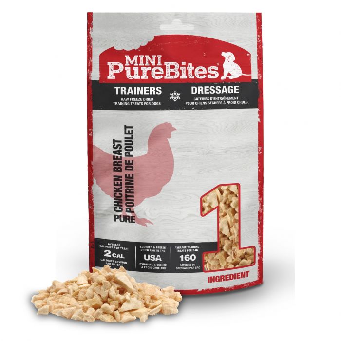 Purebites - Chicken Breast Freeze Dried Mini Dog Treats