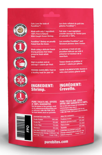 Purebites - Shrimp Freeze Dried Cat Treats