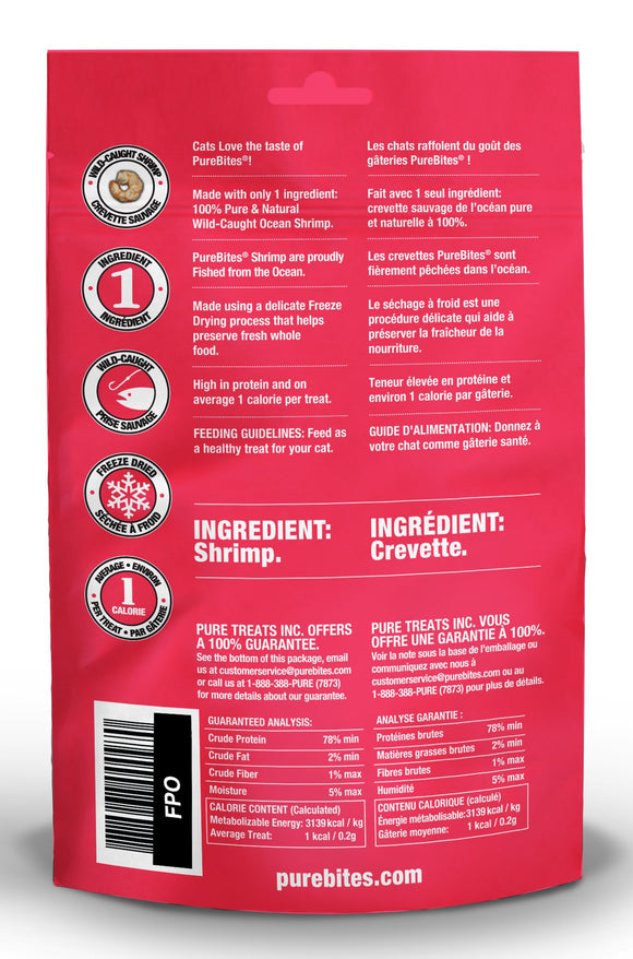 Purebites - Shrimp Freeze Dried Cat Treats