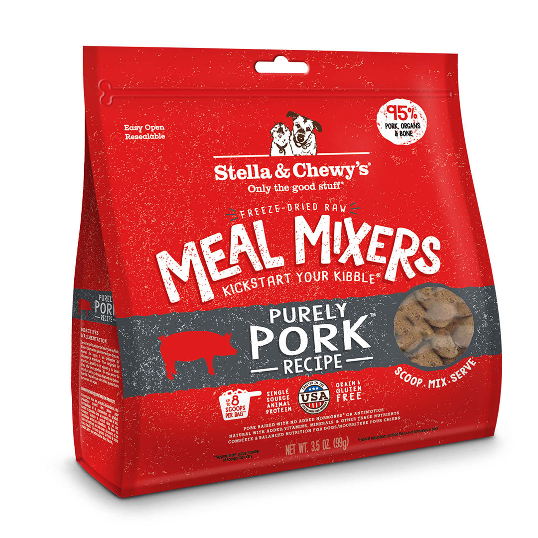 Stella & Chewy's - Purely Pork Meal Mixers (Adult) - ARMOR THE POOCH