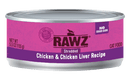 RAWZ - 96% Chicken & Chicken Liver Recipe (Wet Cat Food) - Cat Food