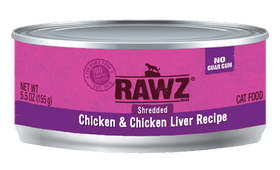 RAWZ - 96% Chicken & Chicken Liver Recipe (Wet Cat Food) - Cat Food