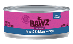 RAWZ - 96% Shredded Tuna & Chicken Recipe (Wet Cat Food) - Pet Store Toronto