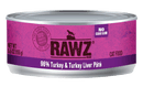 RAWZ - 96% Turkey & Turkey Liver Pate (Wet Cat Food) - cat food