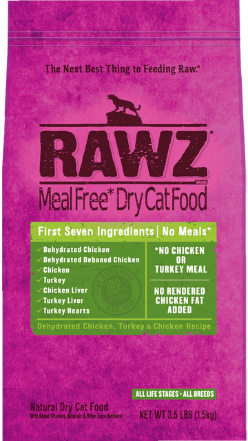 RAWZ | Dehydrated Chicken, Turkey & Chicken | Dry Cat Food Toronto