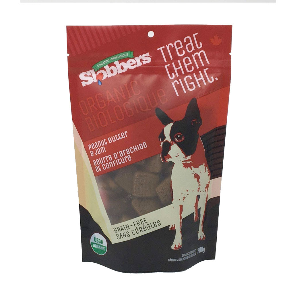 Slobbers - Peanut Butter & Jam (Dog Treats)