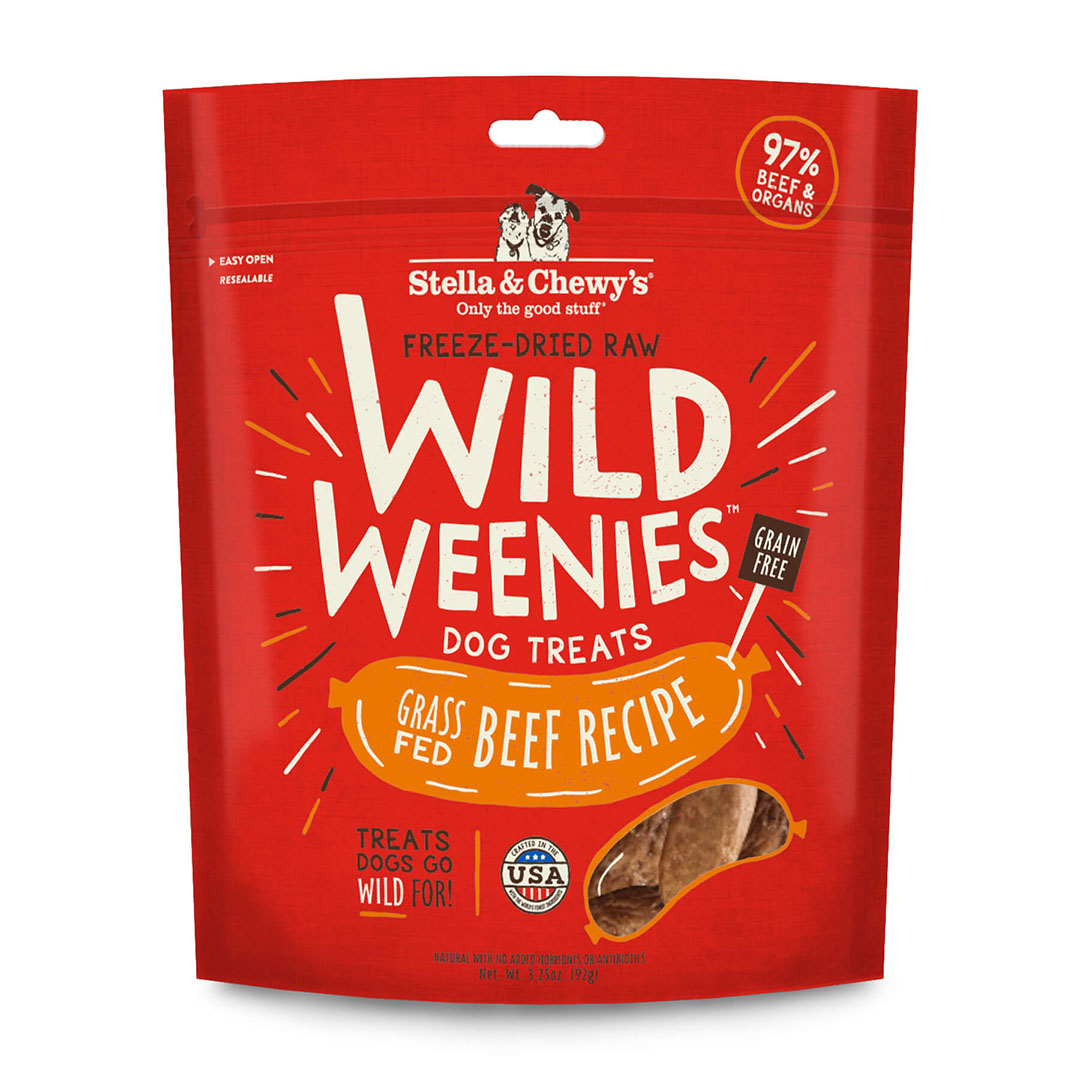 Stella & Chewy's -  Beef Wild Weenies Freeze-Dried Raw (Dog Treats)