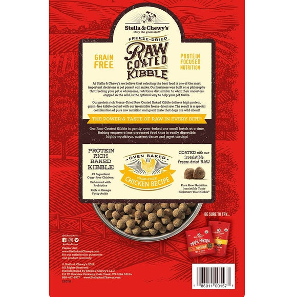 Stella & Chewy's - Cage-Free Chicken Raw Coated Kibble (Dry Dog Food)