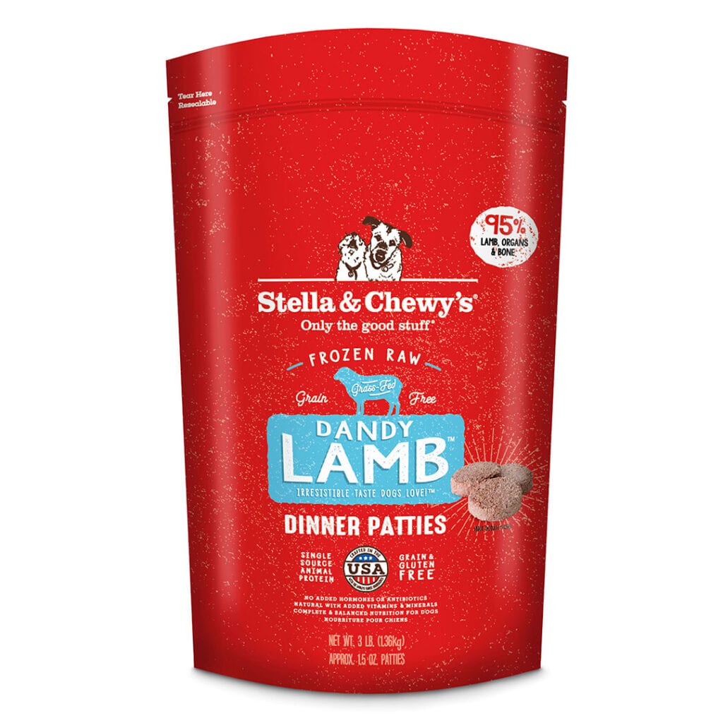 Stella & Chewy's - Dandy Lamb Frozen Raw Dinner Patties (For Dogs) - Frozen Product
