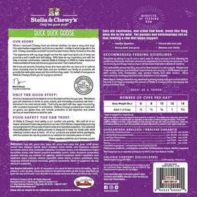 Stella & Chewy's - Duck Duck Goose Dinner Morsels Freeze-Dried Raw (Cat Food)
