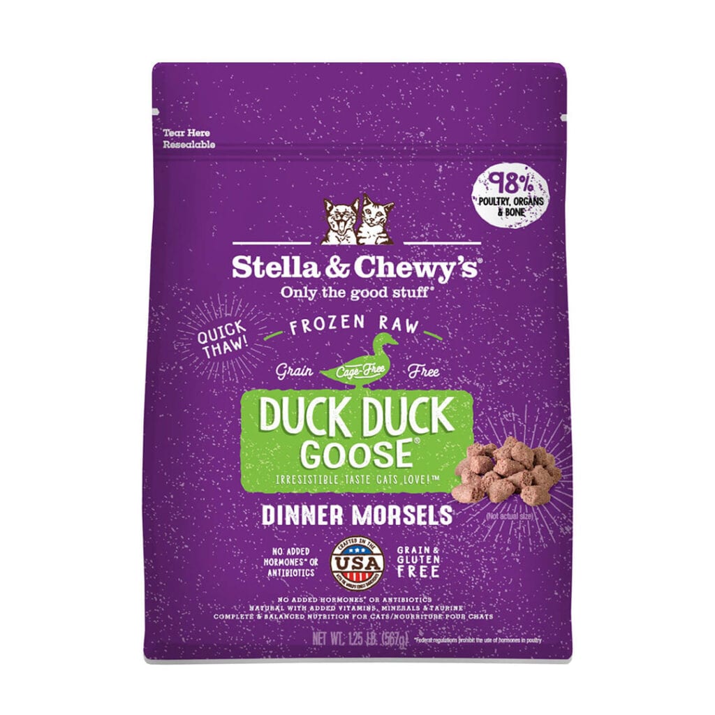 Stella & Chewy's - Duck Duck Goose Frozen Raw Dinner Morsels (Cat Food) - Frozen Product