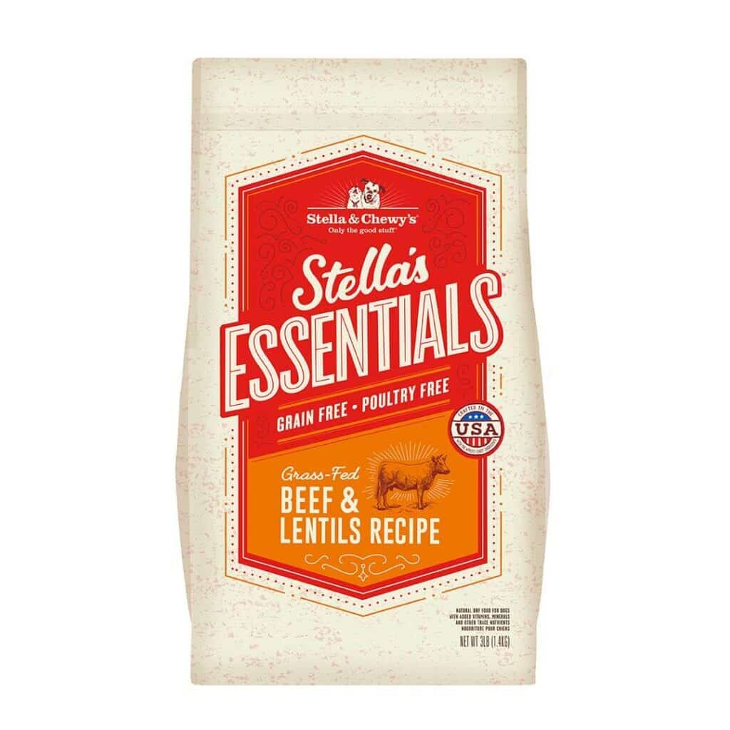 Stella & Chewy's - Grain Free Grass-Fed Beef & Lentils Recipe (Dry Dog Food)