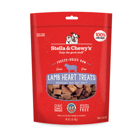 Stella & Chewy's -  Lamb Heart Freeze-Dried Raw (Dog Treats)