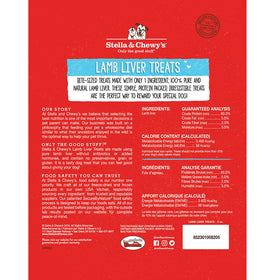 Stella & Chewy's - Lamb Liver Freeze-Dried Raw (Dog Treats)