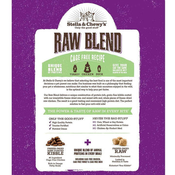 Stella & Chewy's - Raw Blend Cage Free Chicken Receipe (Dry Cat Food)