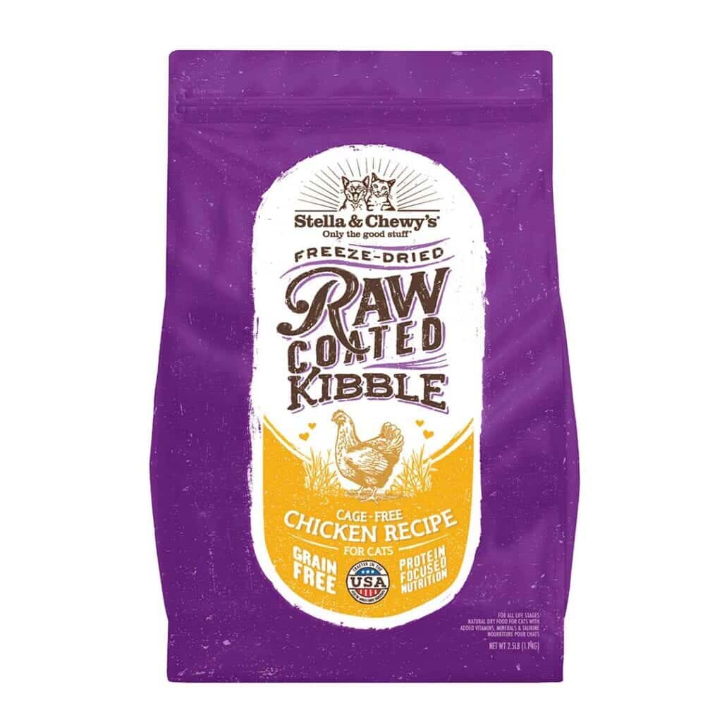 Stella & Chewy's | Dry Cat Food | Pet Store Toronto | ARMOR THE POOCH | Raw Coated Kibble Cage | Free Chicken Recipe (Dry Cat Food)
