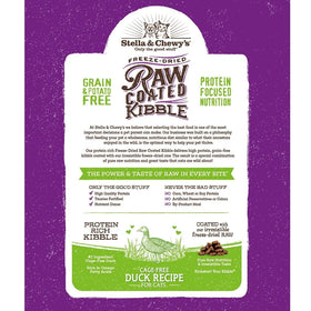 Stella & Chewy's - Raw Coated Kibble Cage-Free Duck Recipe (Dry Cat Food)