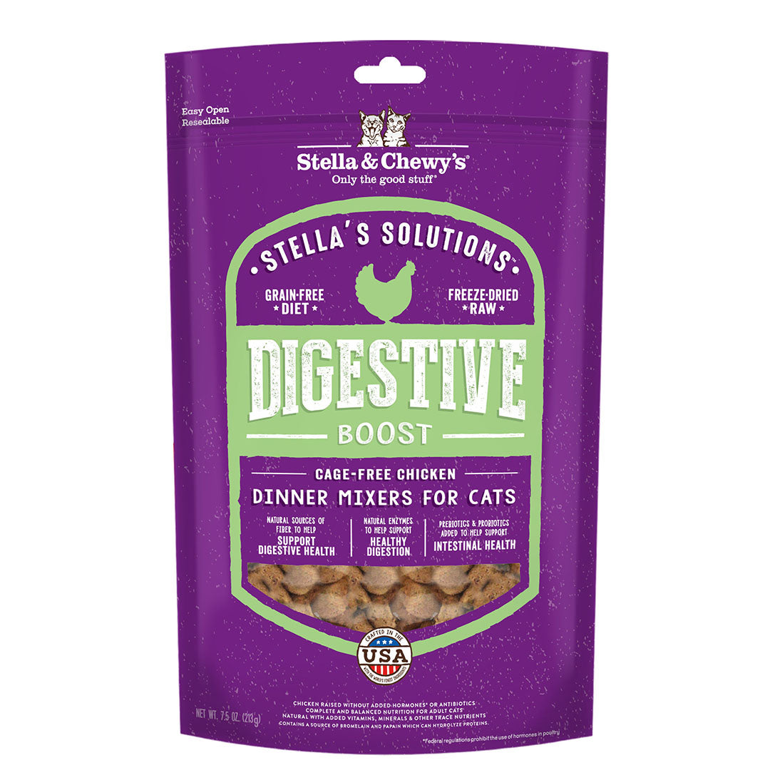 Stella & Chewy's - Stella's Solutions Digestive Boost Chicken Freeze-Dried Raw (Cat Food)