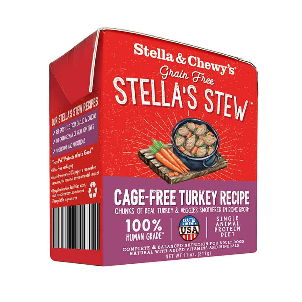 Stella & Chewy's - Stella's Stew Cage Free Turkey Recipe (Wet Dog Food)