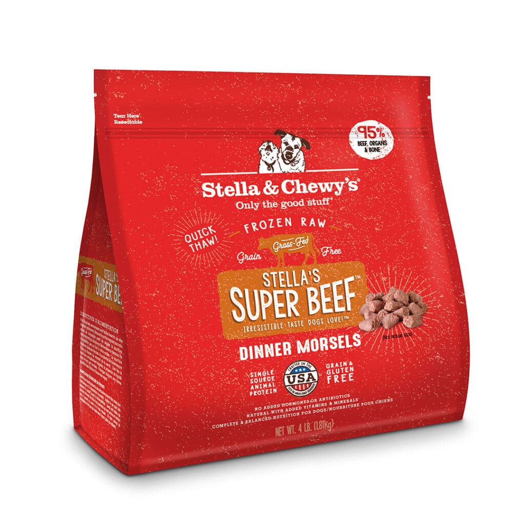 Stella & Chewy's - Stella's Super Beef Frozen Raw Dinner Morsels (For Dogs) - Frozen Product
