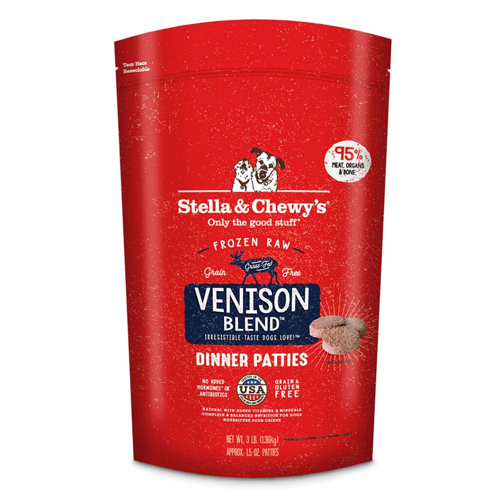 Stella & Chewy's - Venison Blend Frozen Raw Dinner Patties (For Dogs) - Frozen Product