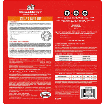 Stella & Chewy's - Stella's Super Beef Meal Mixers (Adult) - ARMOR THE POOCH