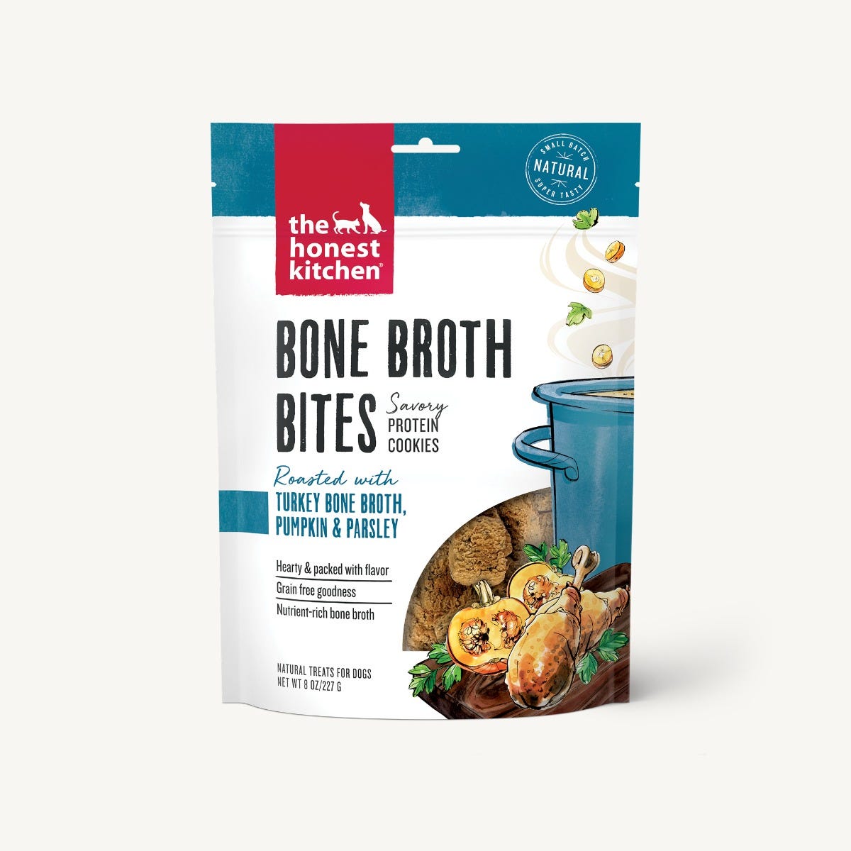 The Honest Kitchen | Bone Broth Bites | Turkey Bone Broth & Pumpkin Treats | Online Pet Store | ARMOR THE POOCH
