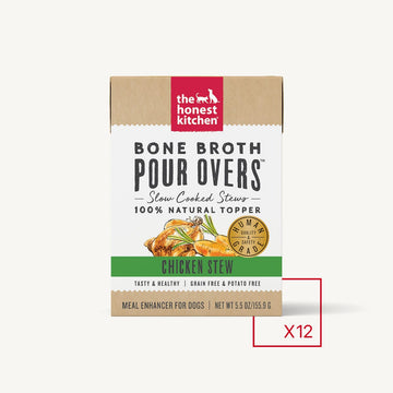 The Honest Kitchen - Bone Broth Pour Overs - Chicken (Wet Dog Food)