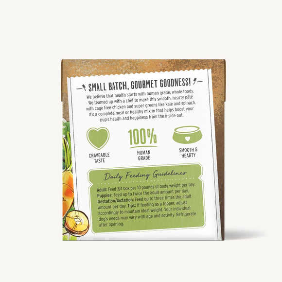 The Honest Kitchen - Butcher Block Pate -Chicken & Super Greens (Wet Dog Food)