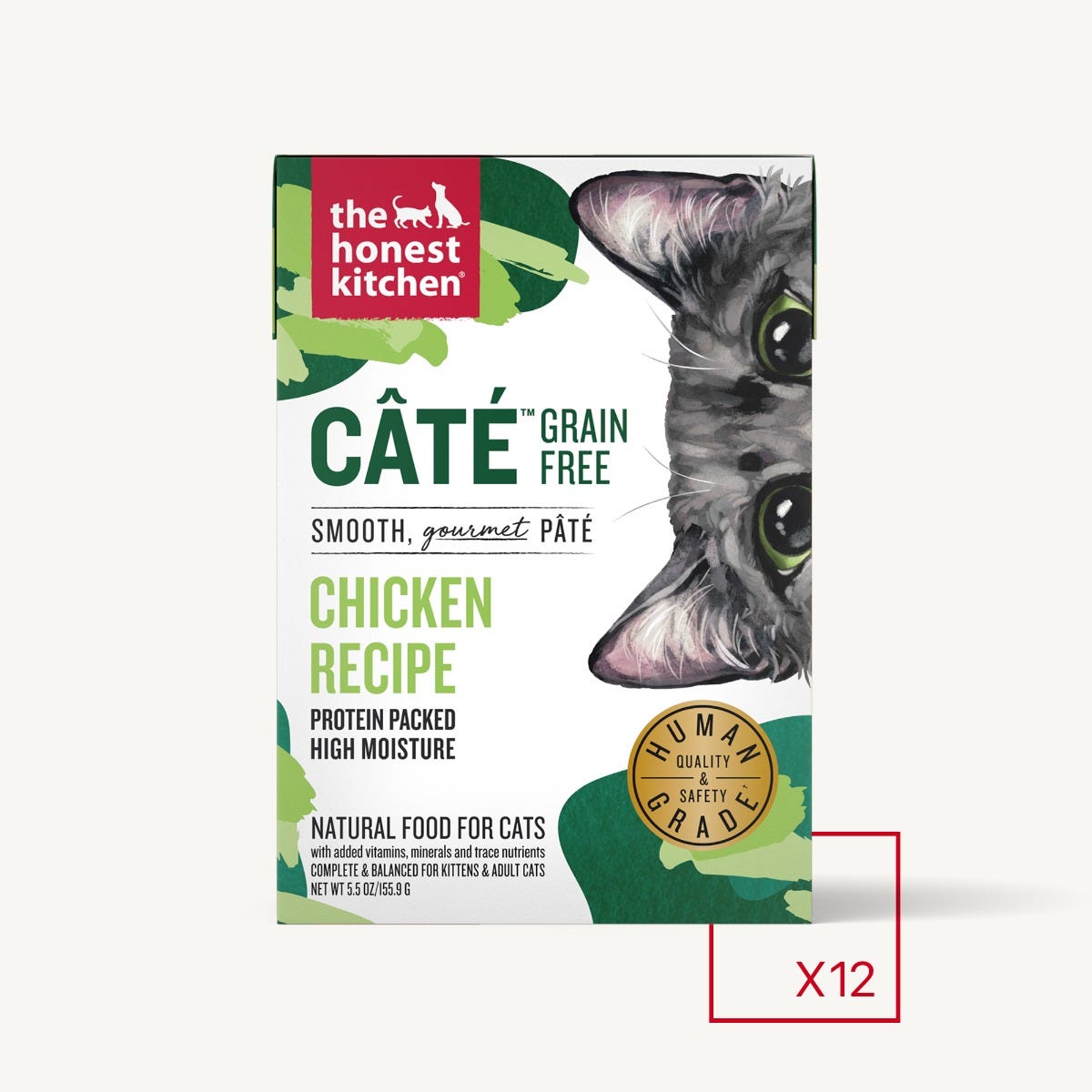 The Honest Kitchen | Grain Free Chicken Pate | Wet Cat Food | ARMOR THE POOCH
